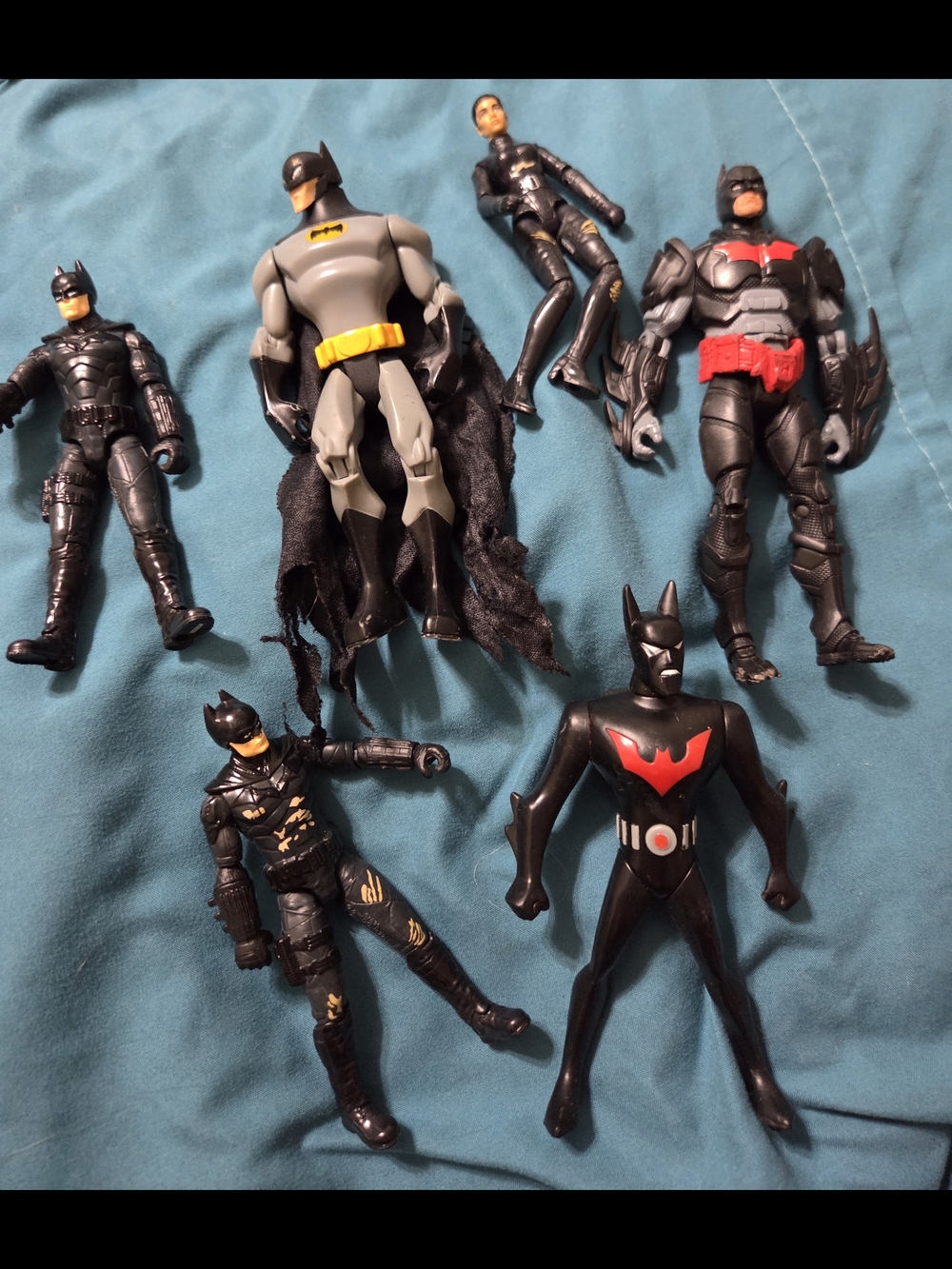 Batman Action Figure Lot - 6 pieces